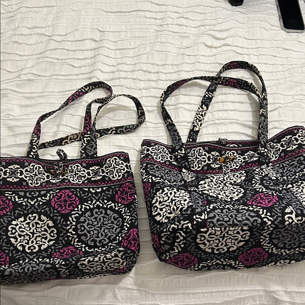 Vera Bradley Tote Bag Set